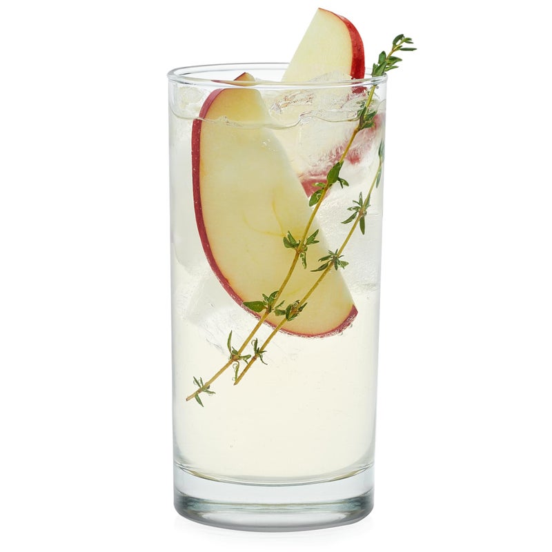 Libbey Heavy Base Drinking Glasses Set of 8, 15.5 Oz Elegant, Weighted Clear Water Glasses, Dishwasher Safe Glass Cups Set for Parties, Birthdays - Image 1